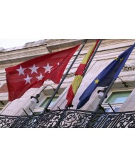 Bandera Comunidad de Madrid exterior Bandera Comunidad de Madrid exterior