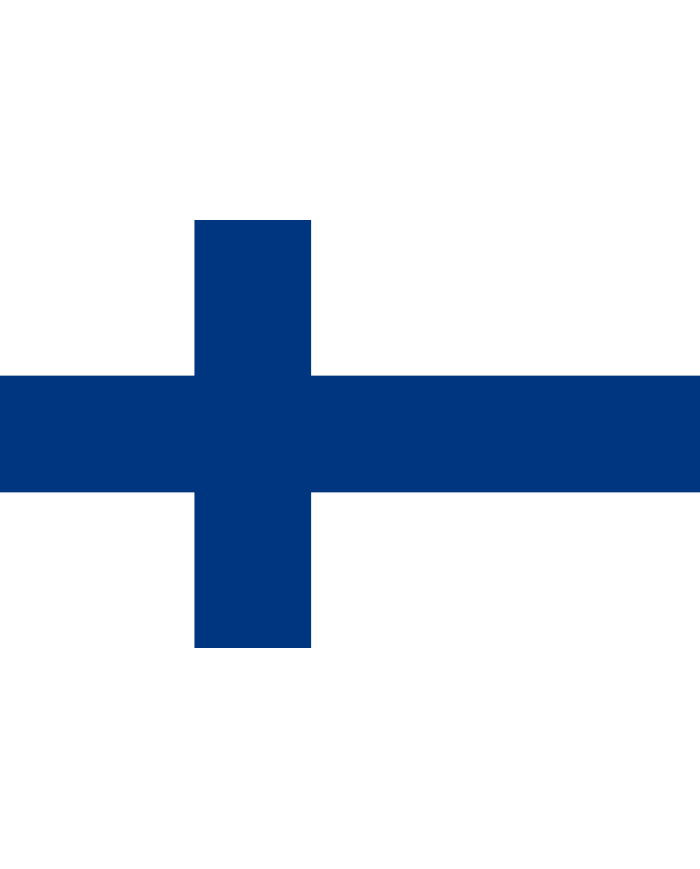 Bandera Finlandia - Banderas Europa • BanderasEuropa.com