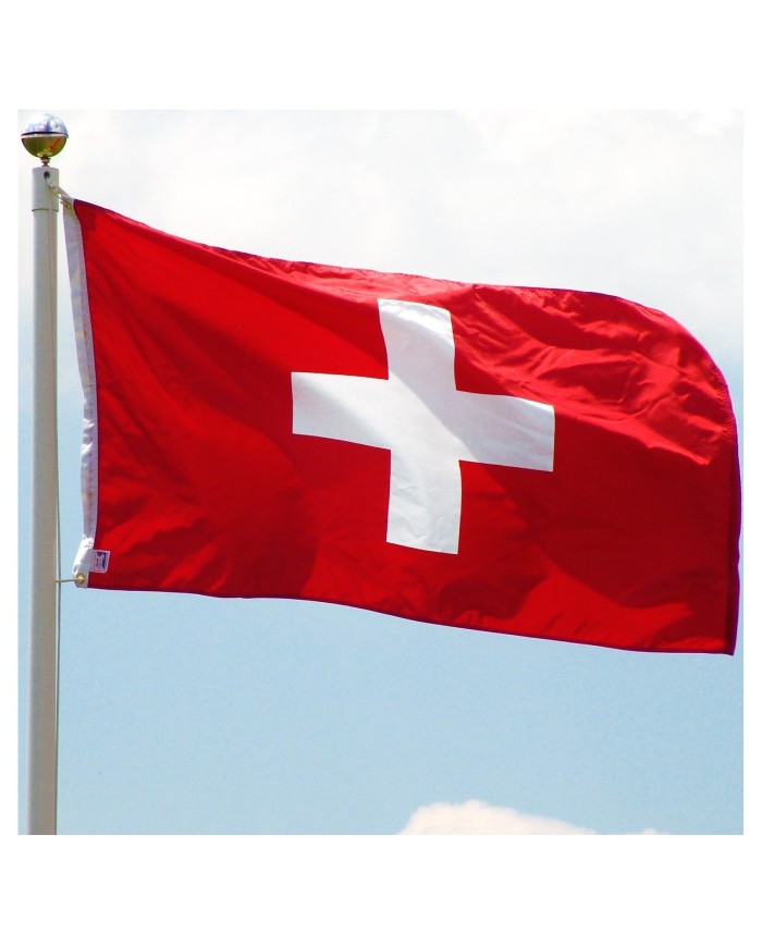 Bandera Suiza Banderas Europa •