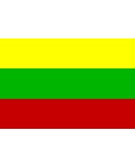 Bandera Lituania 10 x 15 cms.