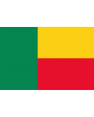 Bandera Benín exterior