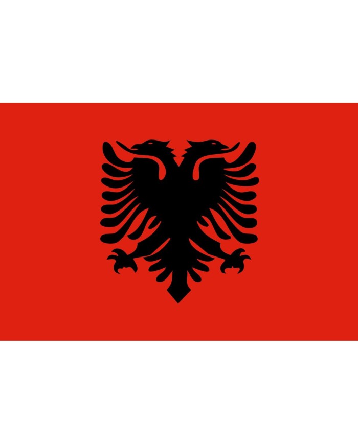 Bandera Albania 10 x 15 cm. Bandera Albania 10 x 15 cm.