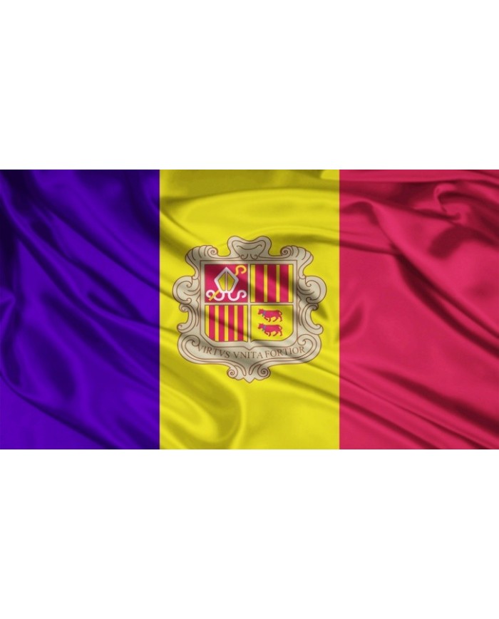 Bandera Andorra exterior