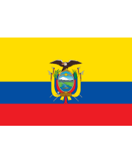 Bandera Ecuador 10 x 15 cm. Bandera Ecuador 10 x 15 cm.