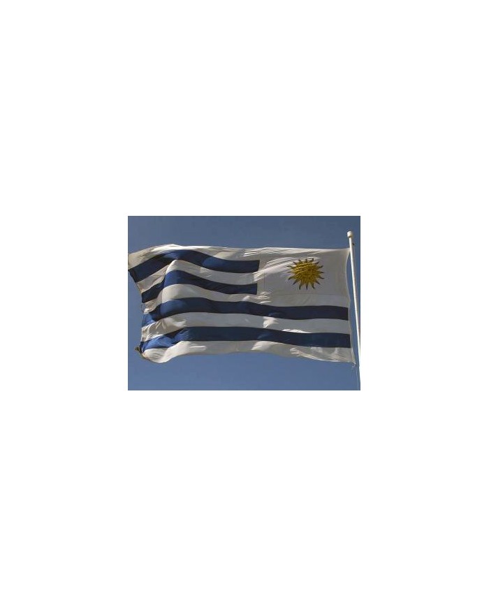 Bandera Uruguay exterior