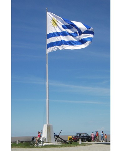 Bandera Uruguay exterior Bandera Uruguay exterior