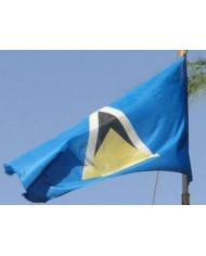 Bandera Santa Lucía exterior