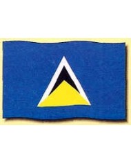 Bandera Santa Lucía exterior