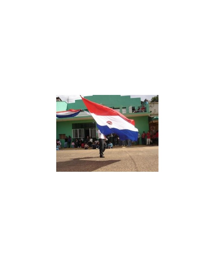 Bandera Paraguay exterior Bandera Paraguay exterior