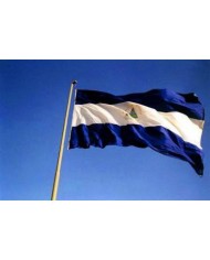 Bandera Nicaragua exterior