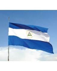 Bandera Nicaragua exterior