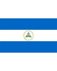 Bandera Nicaragua 10 x 15 cm.
