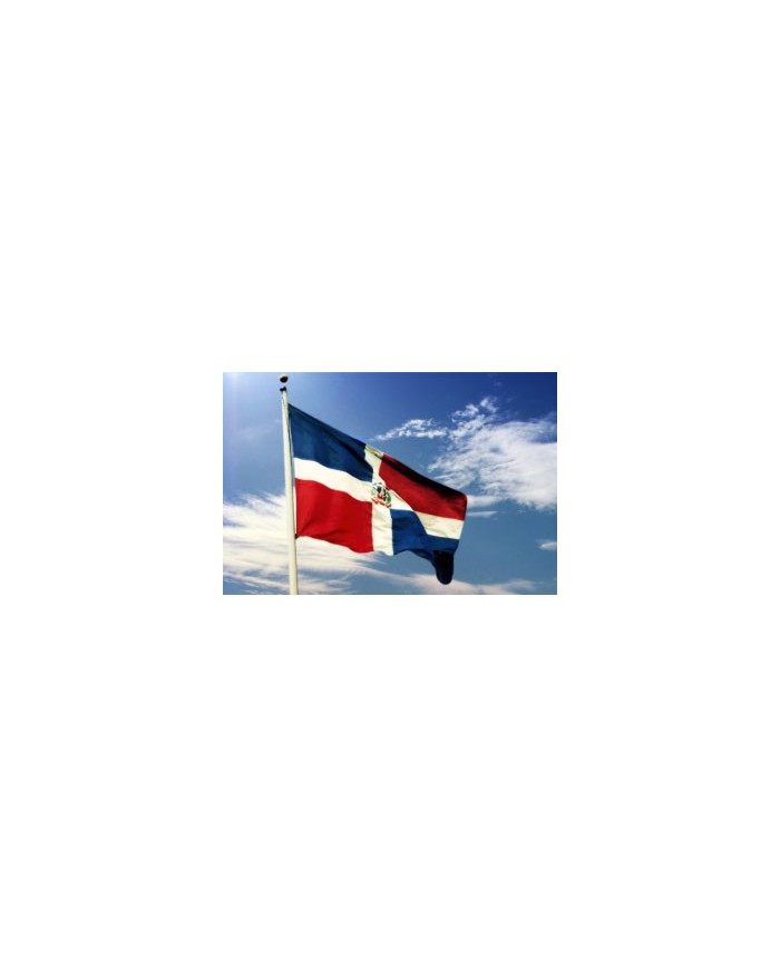 Bandera República Dominicana exterior Bandera República Dominicana exterior