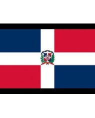 Bandera República Dominicana 10 x 15 cm. Bandera República Dominicana 10 x 15 cm.