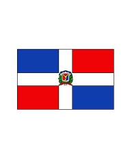Bandera República Dominicana 10 x 15 cm. Bandera República Dominicana 10 x 15 cm.