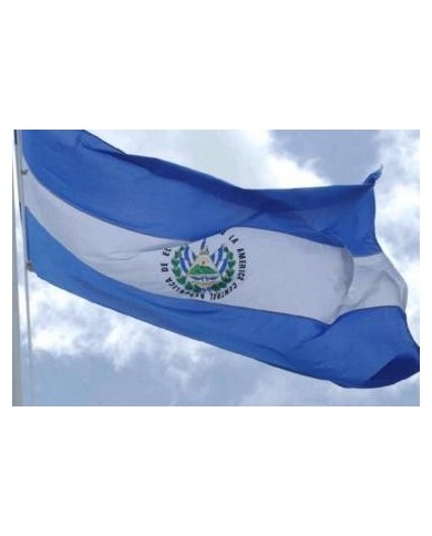 Bandera el Salvador exterior
