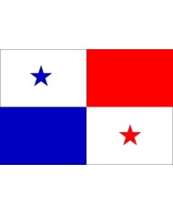 Bandera Panamá 10 x 15 cm.