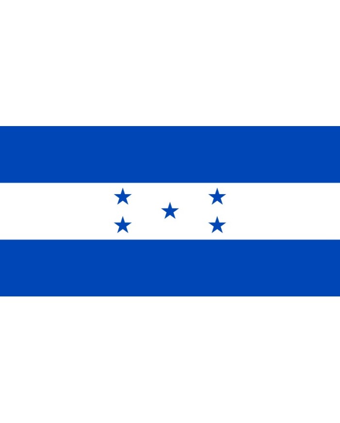 Bandera Honduras 10 x 15 cm.