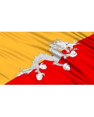 Bandera Bhután exterior