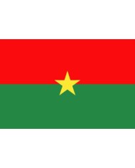 Bandera Burkina Faso exterior