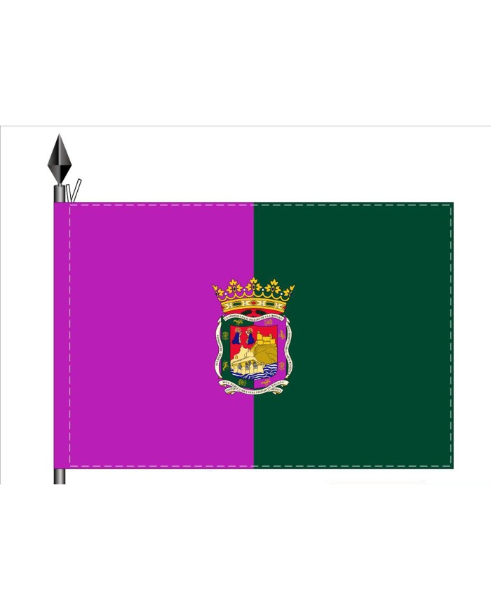 Bandera Málaga exterior •