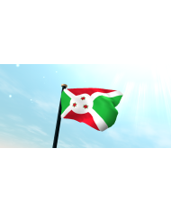 Bandera Burundi exterior