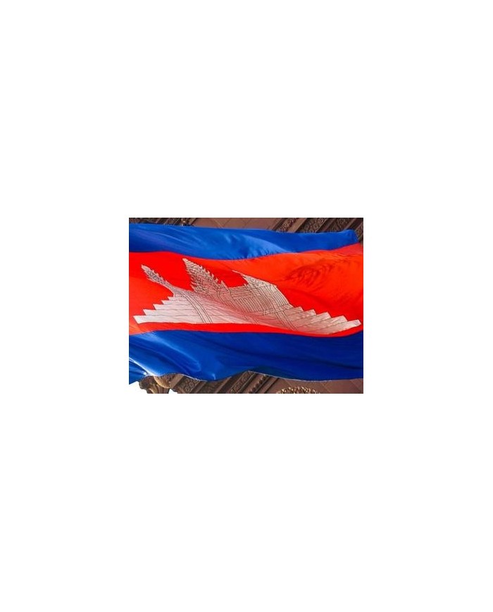 Bandera Camboya exterior