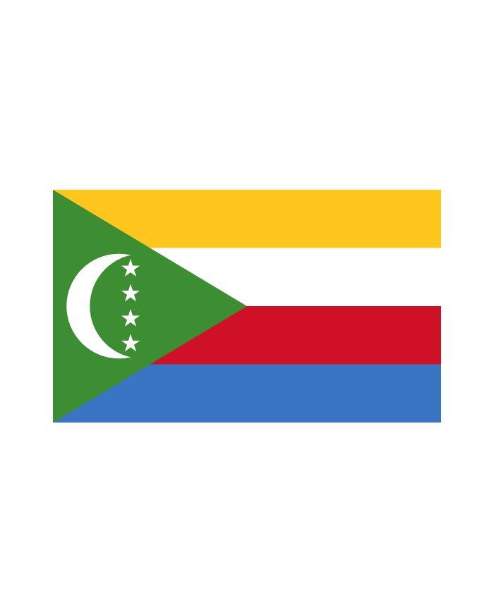 Bandera Comores exterior Bandera Comores exterior