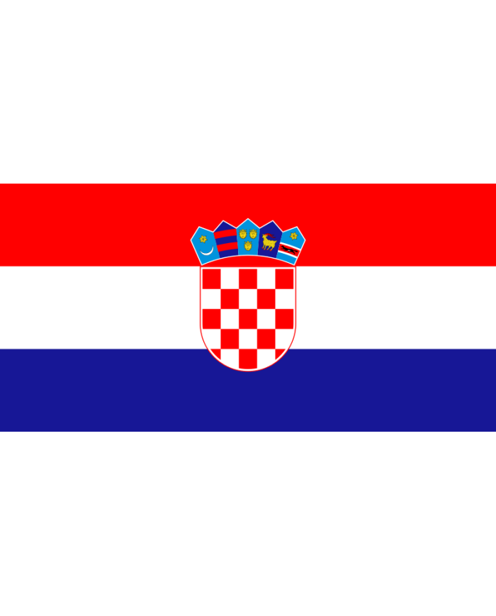Bandera Croacia 10 x 15 cm. Bandera Croacia 10 x 15 cm.