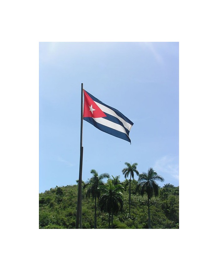 Bandera Cuba exterior Bandera Cuba exterior