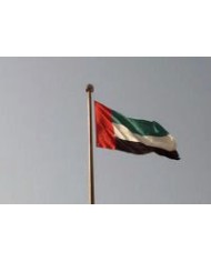 Bandera Emiratos Árabes exterior