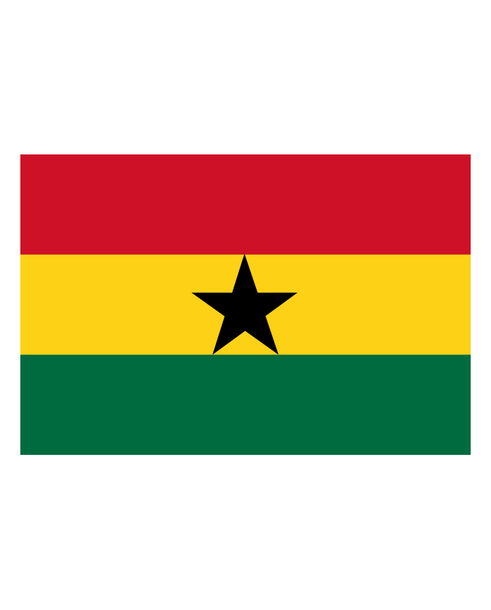 Bandera Ghana exterior
