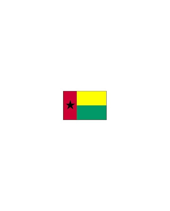 Bandera Guinea Bisau 10 x 15 cm. Bandera Guinea Bisau 10 x 15 cm.