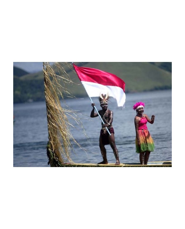 Bandera Indonesia exterior