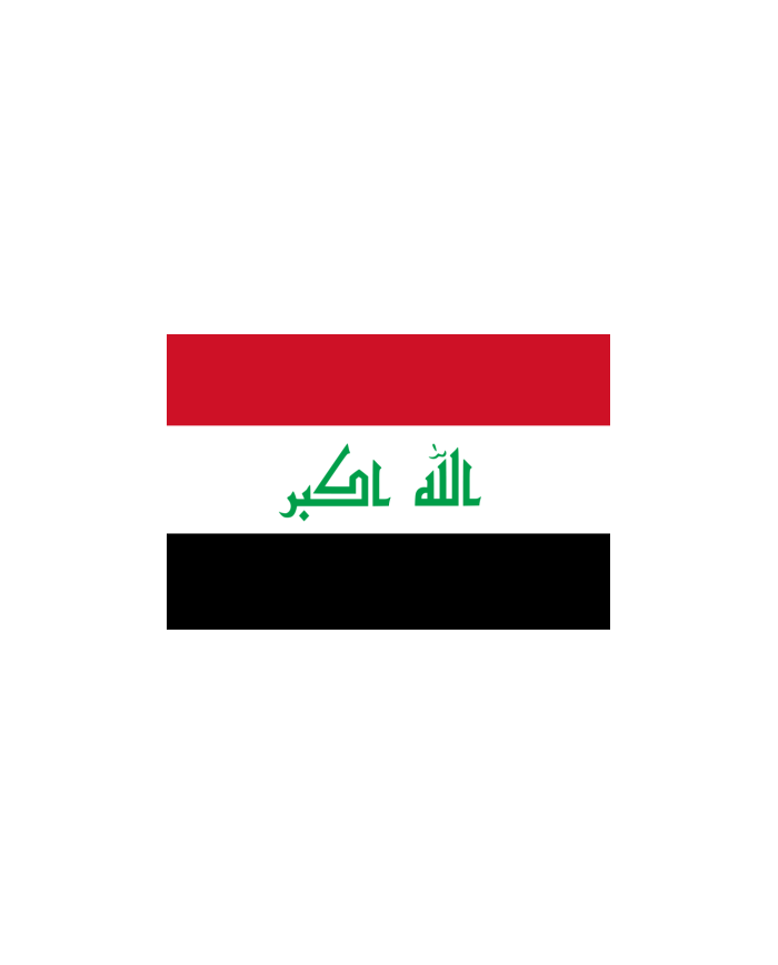 Bandera Irak 10 x 15 cm. Bandera Irak 10 x 15 cm.