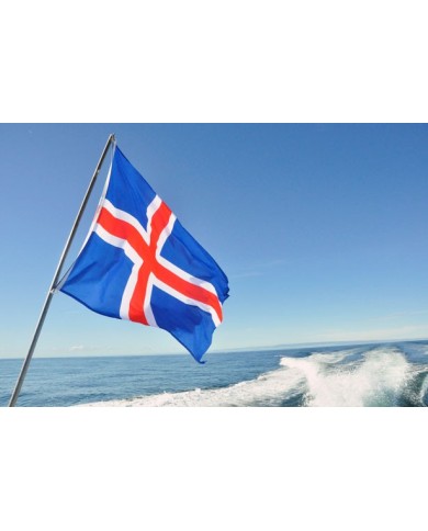 Bandera Islandia exterior Bandera Islandia exterior
