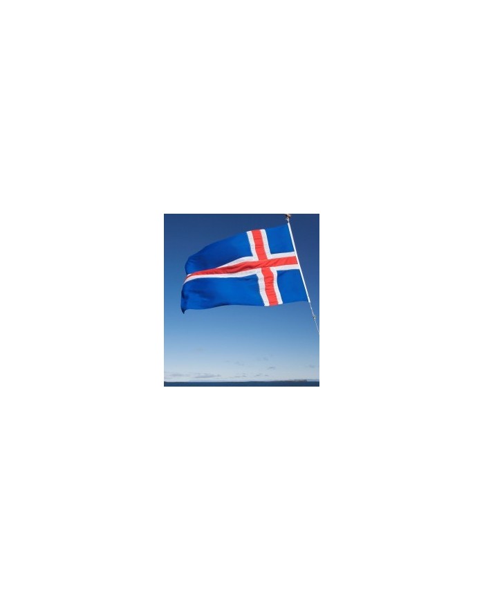 Bandera Islandia exterior Bandera Islandia exterior