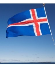 Bandera Islandia exterior Bandera Islandia exterior
