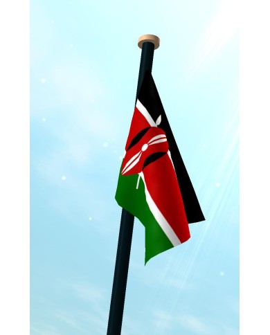 Bandera Kenia exterior Bandera Kenia exterior