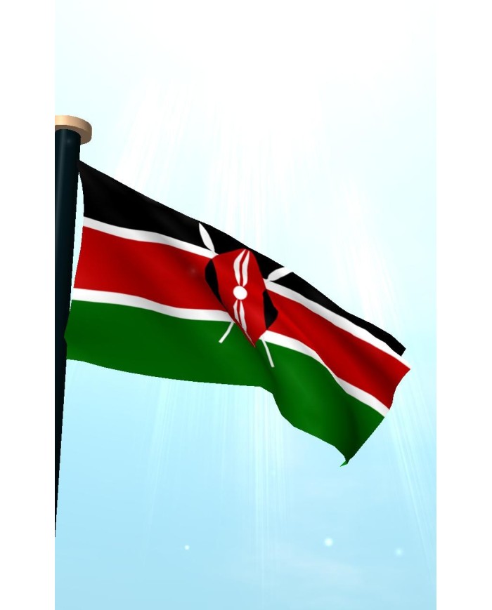 Bandera Kenia exterior