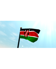Bandera Kenia exterior