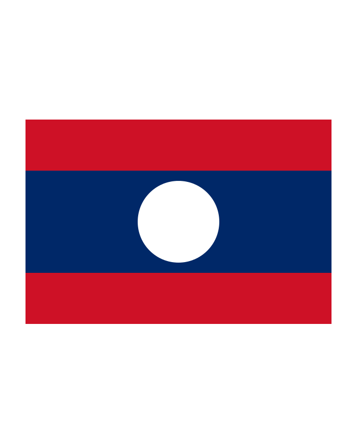 Bandera Laos exterior Bandera Laos exterior