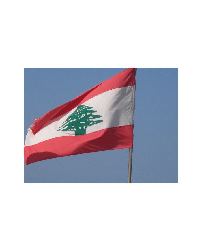 Bandera Líbano exterior