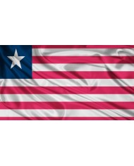 Bandera Liberia 10 x 15 cm.