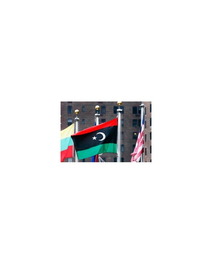 Bandera Libia exterior