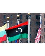 Bandera Libia exterior