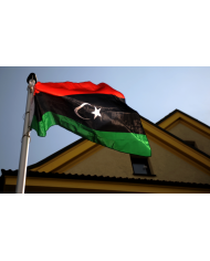 Bandera Libia exterior