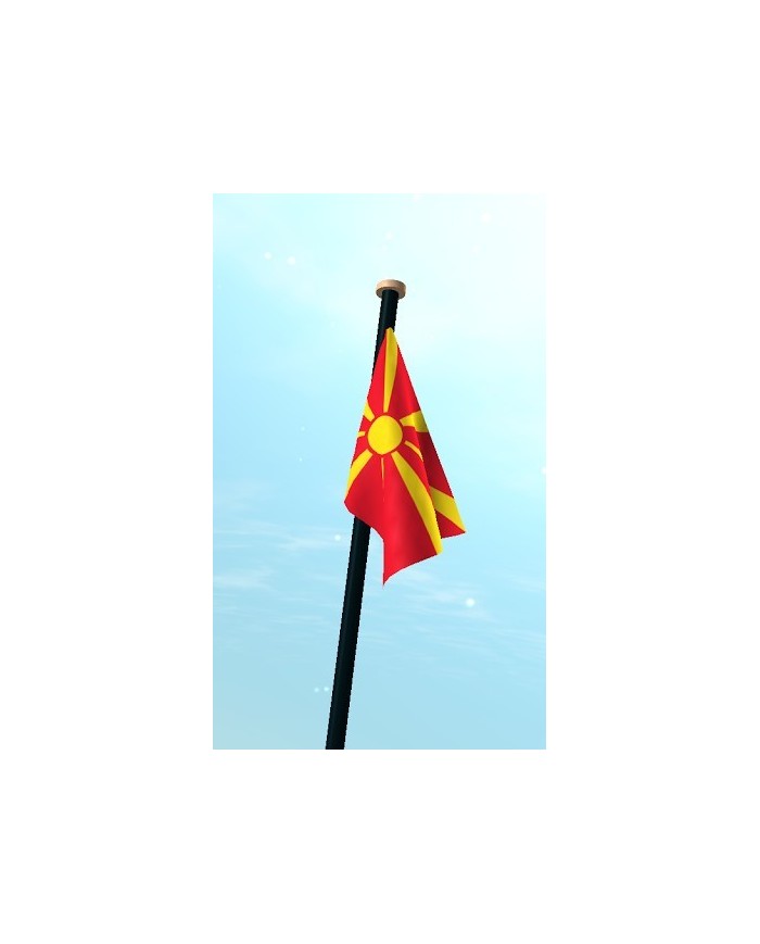 Bandera Macedonia exterior Bandera Macedonia exterior