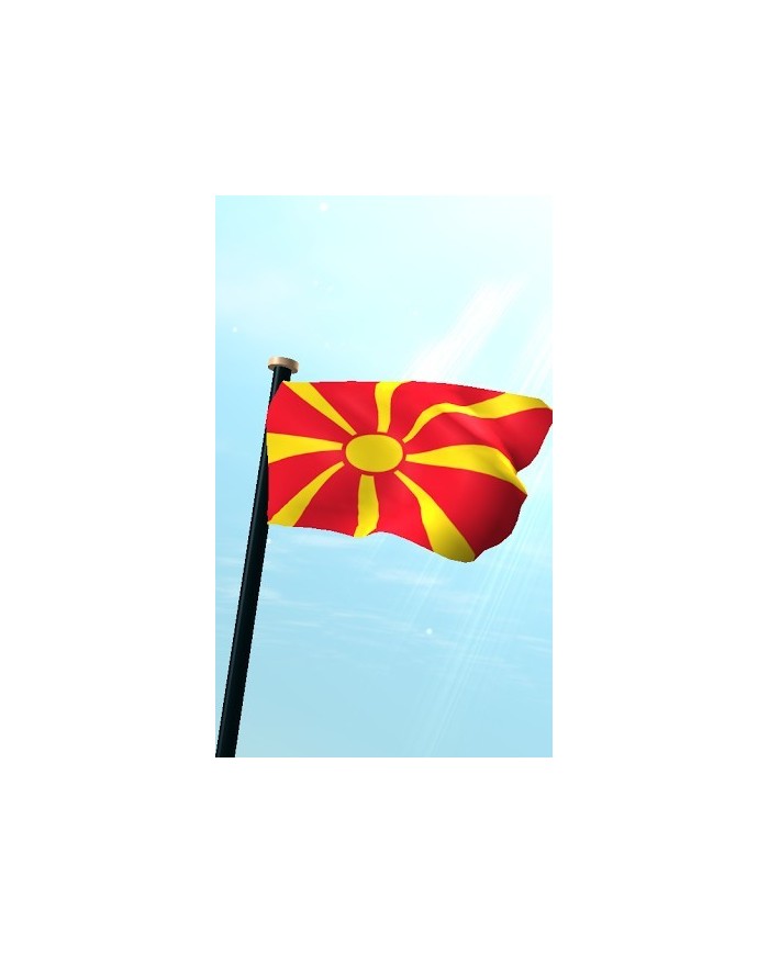 Bandera Macedonia exterior Bandera Macedonia exterior