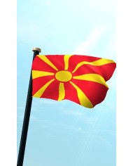 Bandera Macedonia exterior Bandera Macedonia exterior